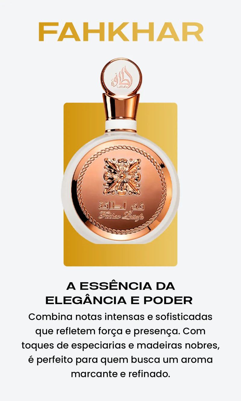 Lattafa Yara, Fahkhar e Royal Amber 100ml – Pague 1 Leve 3 (Somente Hoje!)